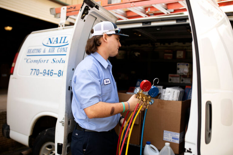 Air Conditioners & Heat Pumps Nail Heating & Air